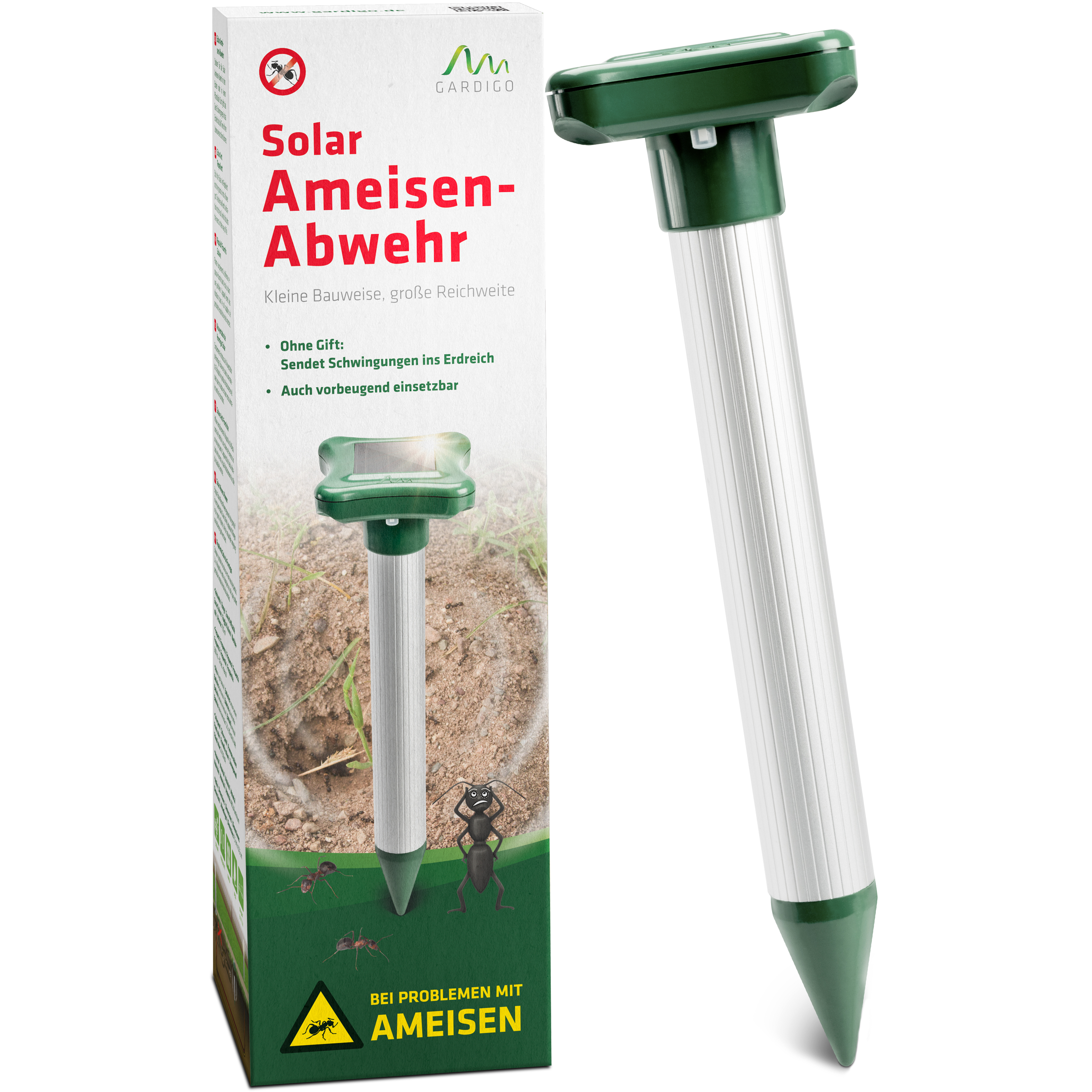 Solar Ant Repellent | for lawns and garden beds
