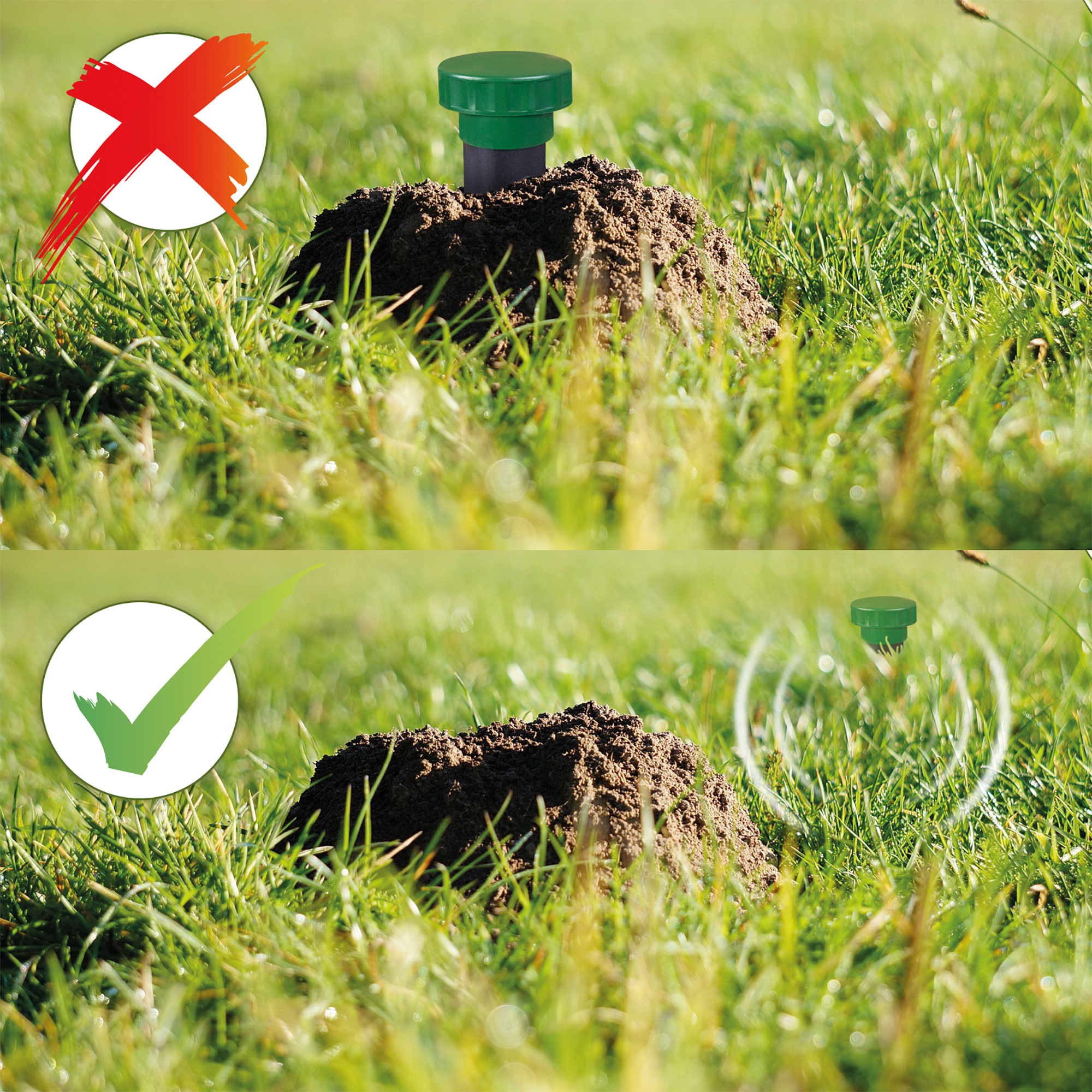 GARDIGO battery powered mole repellant basic