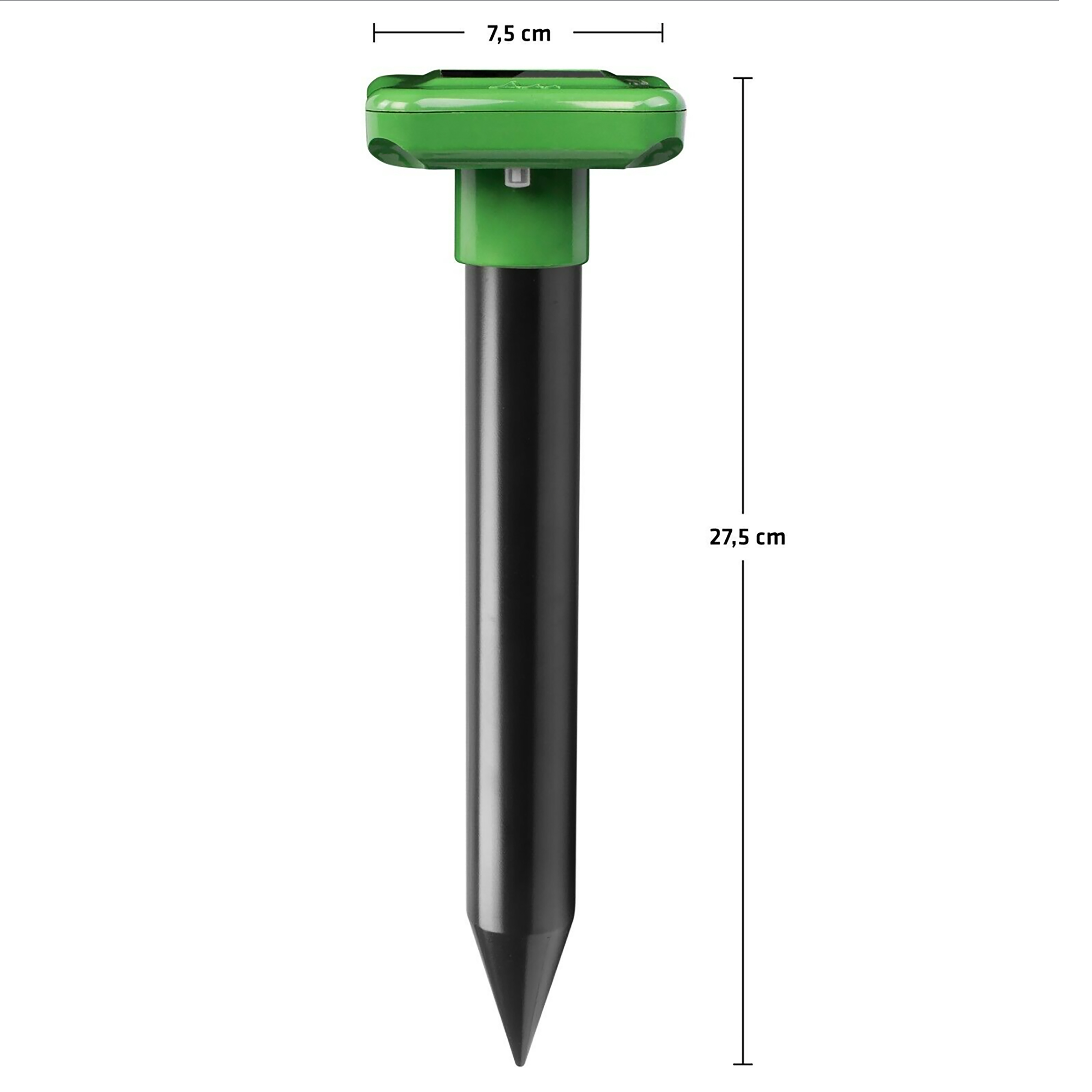Solar Mole Repellent | sonic deterrent for sunny gardens