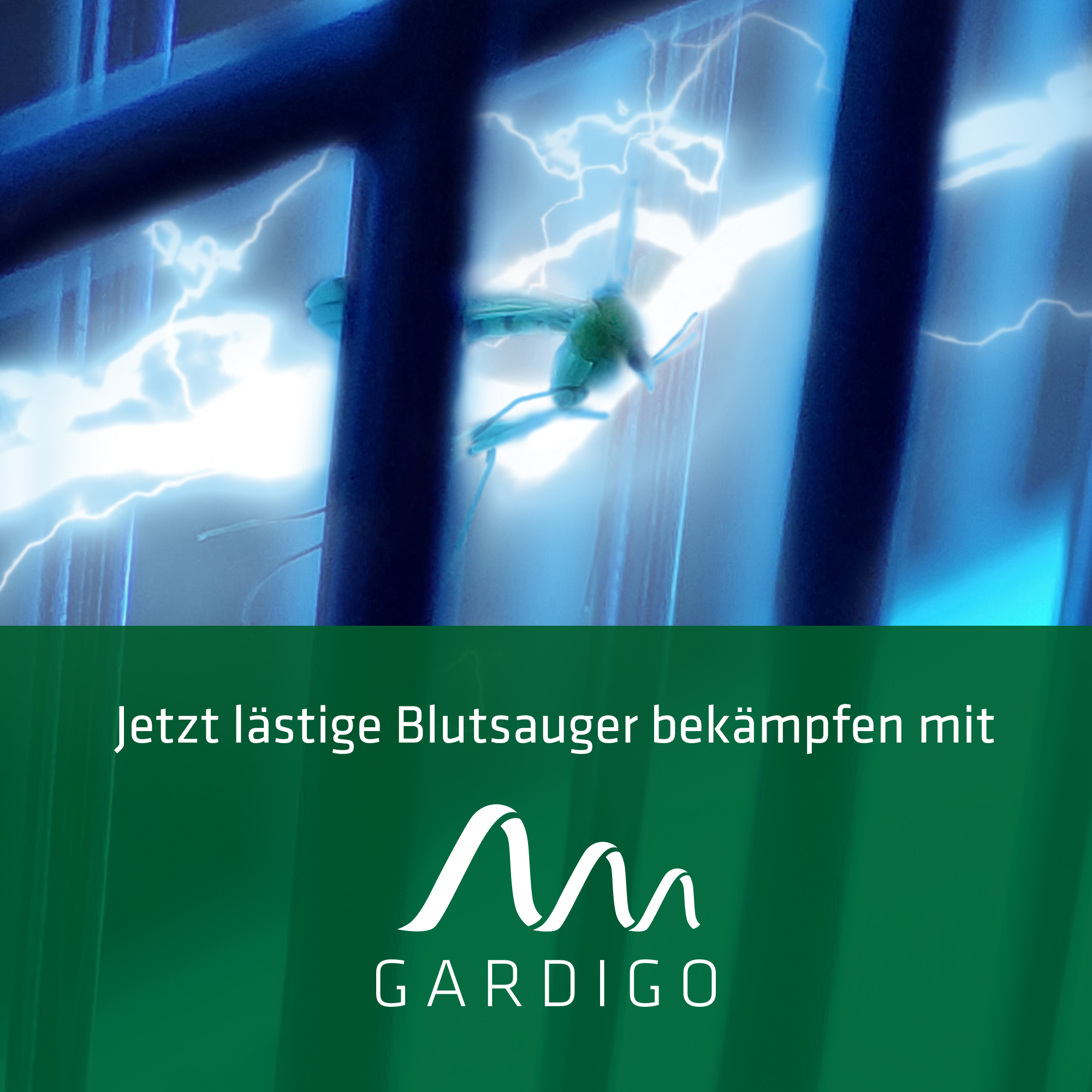 Bug Zapper Professional 70 m² | LED technology | Electronic Insect Killer Lamp