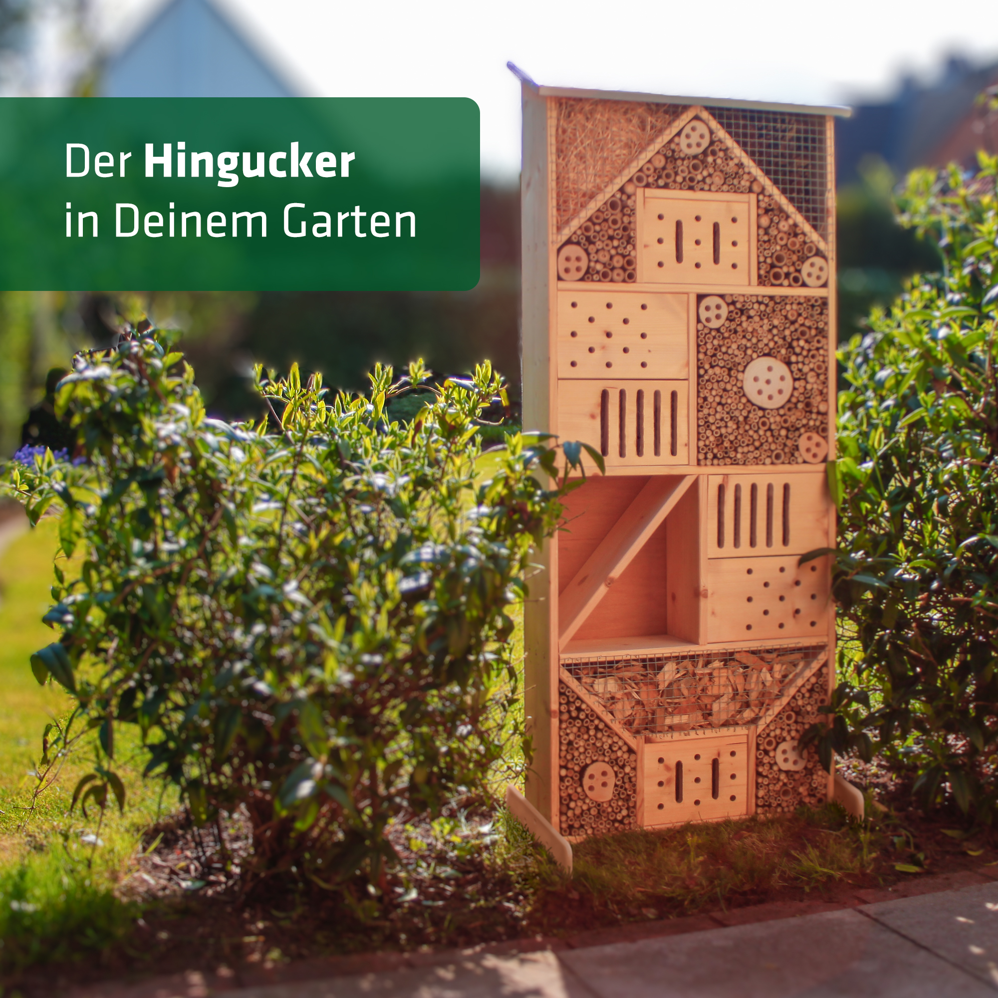 Insect Hotel XXXL | large nesting aid for bees