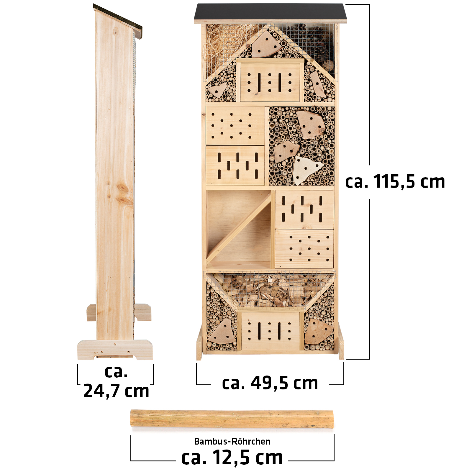 Insect Hotel XXXL | Made in Germany | nesting aid for solitary bees