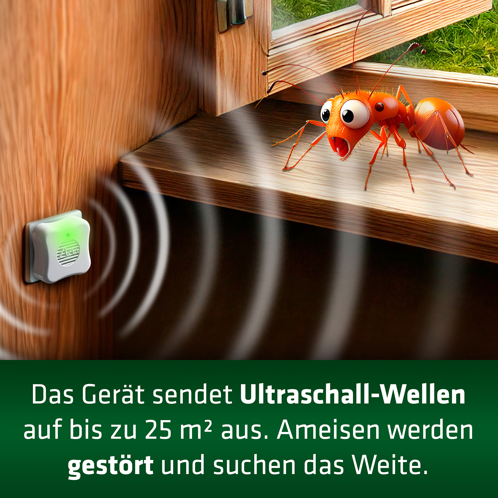 Ant-Repellent | ultrasonic deterrent