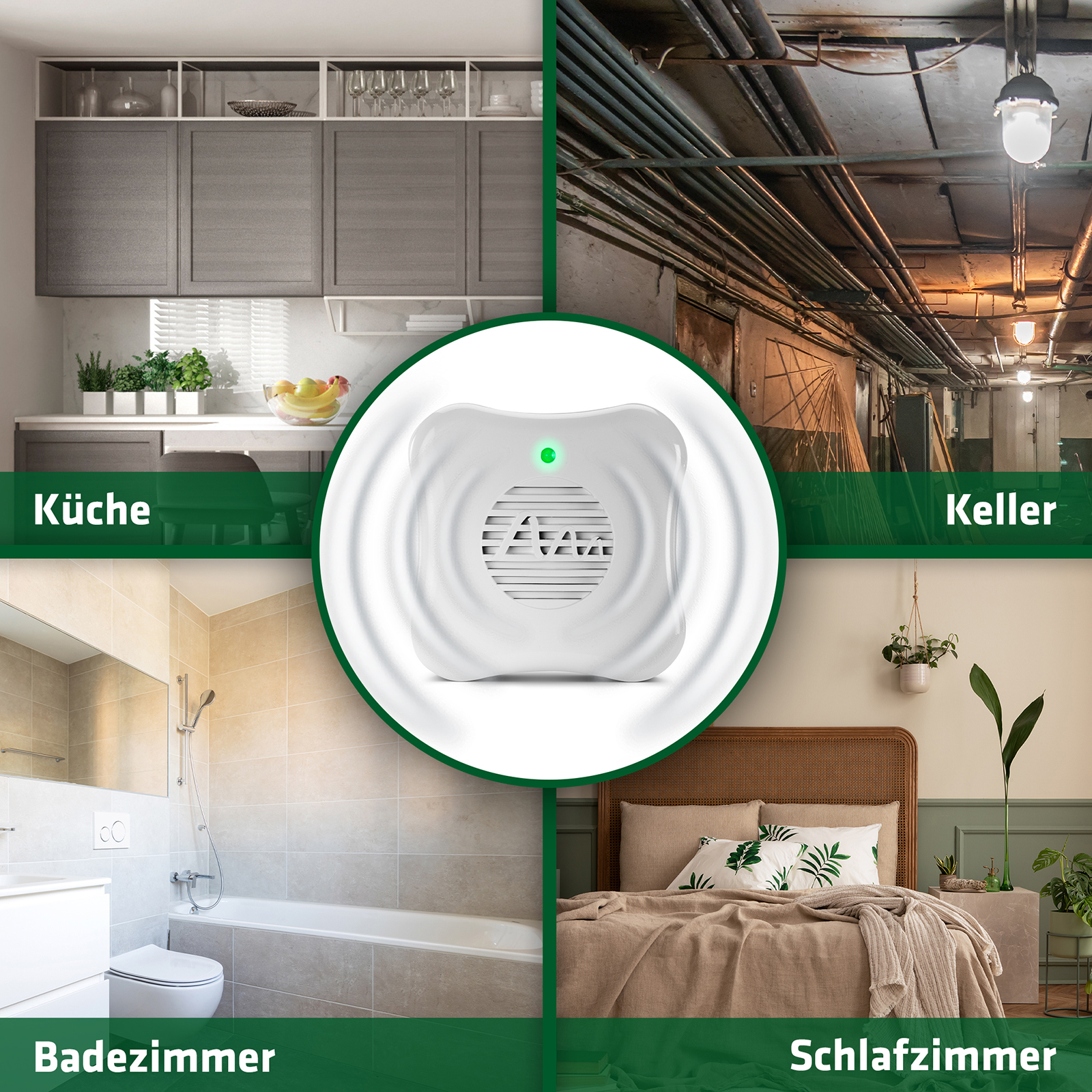 Electronic spider repellent plug | ultrasonic