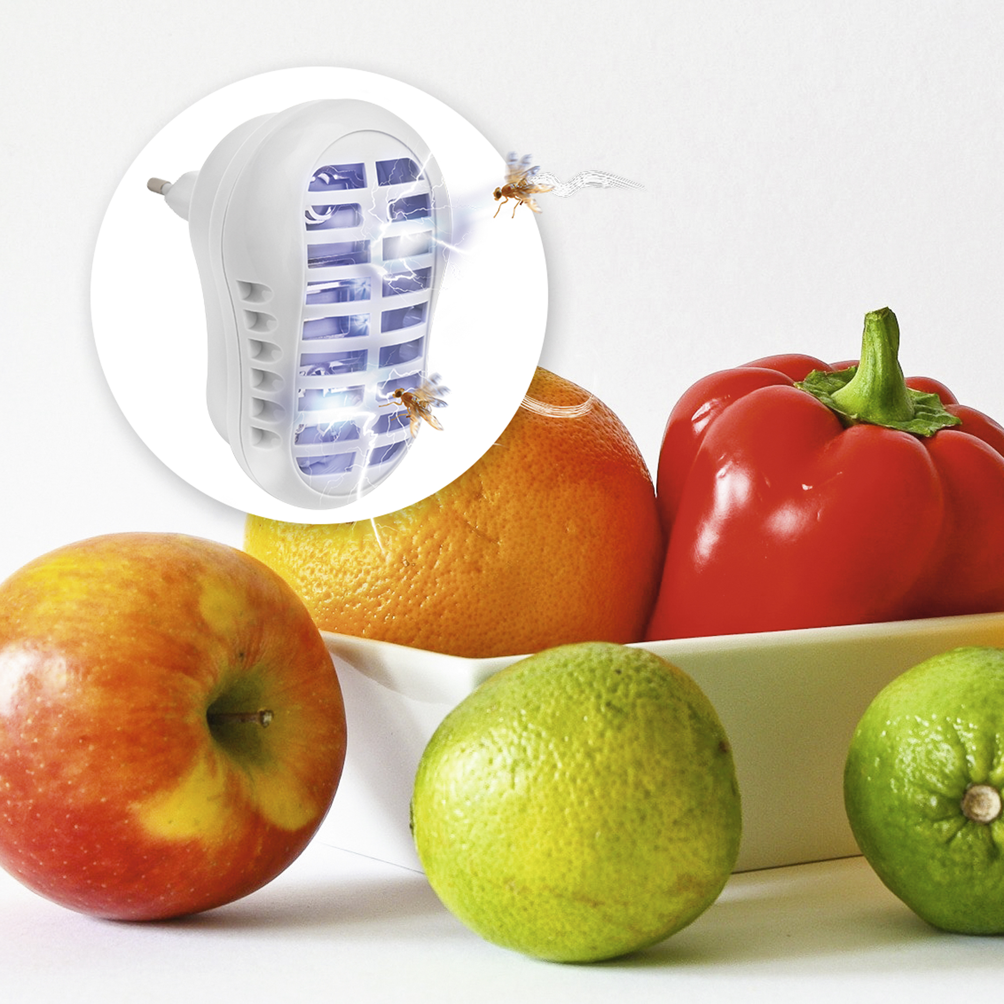 Fruit Fly Trap | electronic zapper | plug-in for power sockets