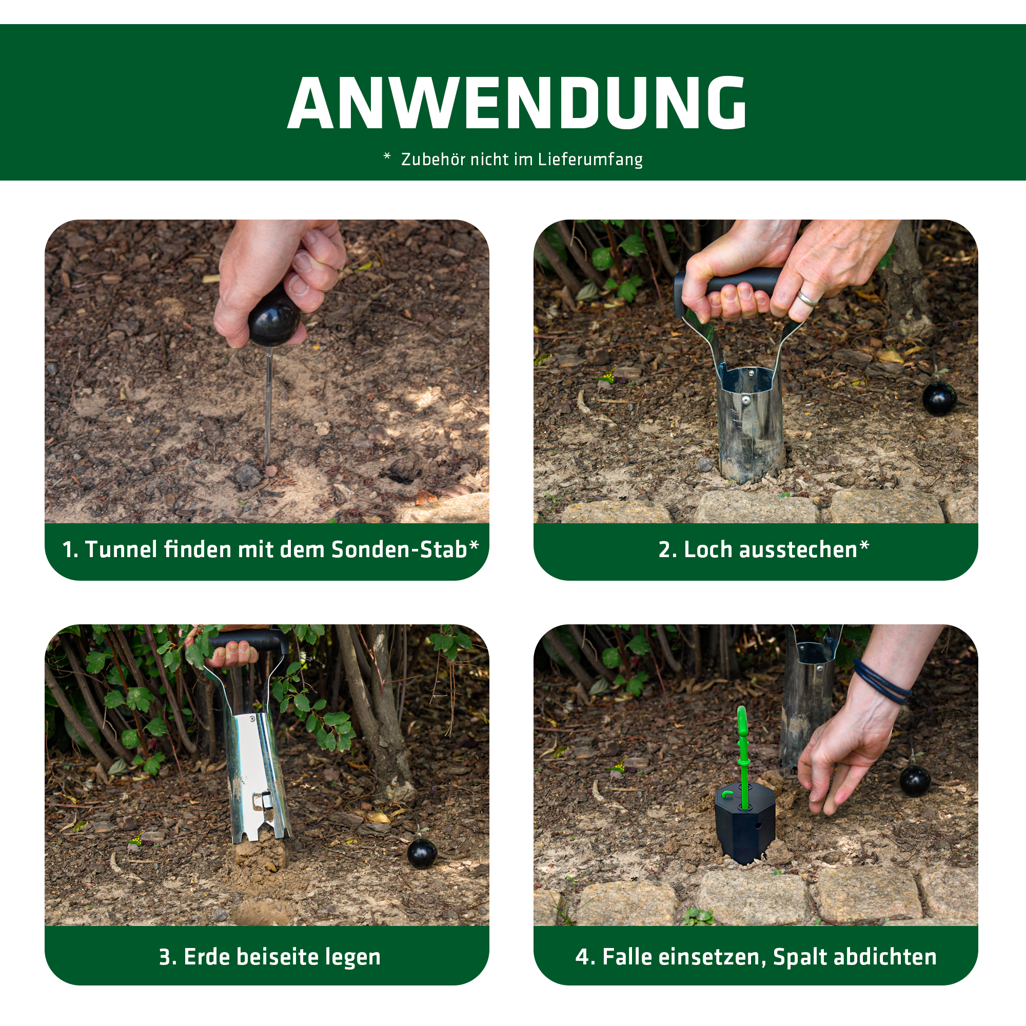 Re-usable Vole trap | plastic | no-touch