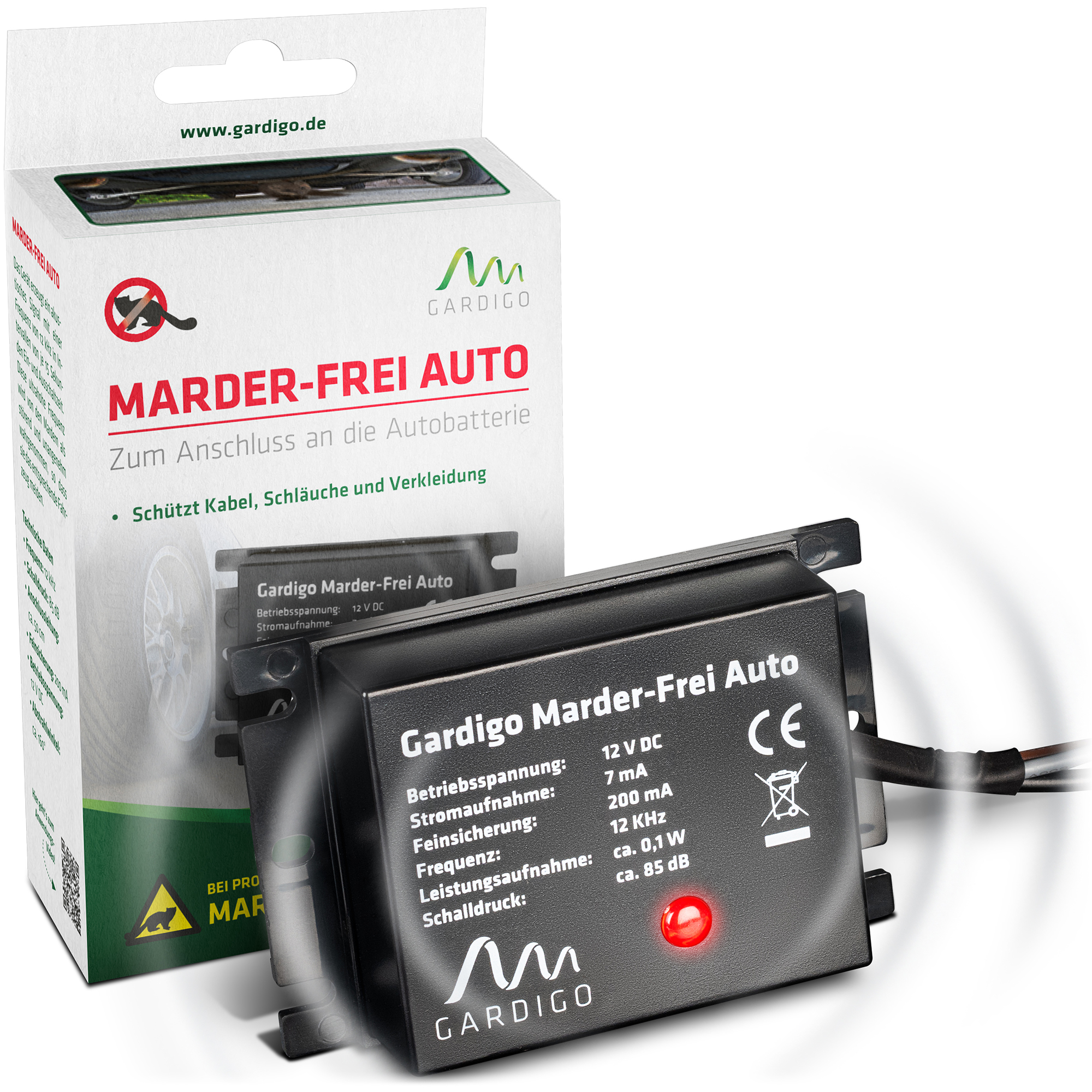 GARDIGO sonic marten repellent for cars