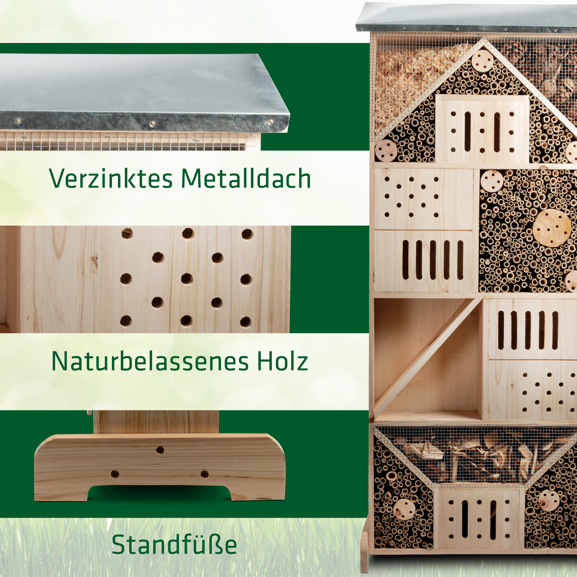 Insect Hotel XXXL | large nesting aid for bees