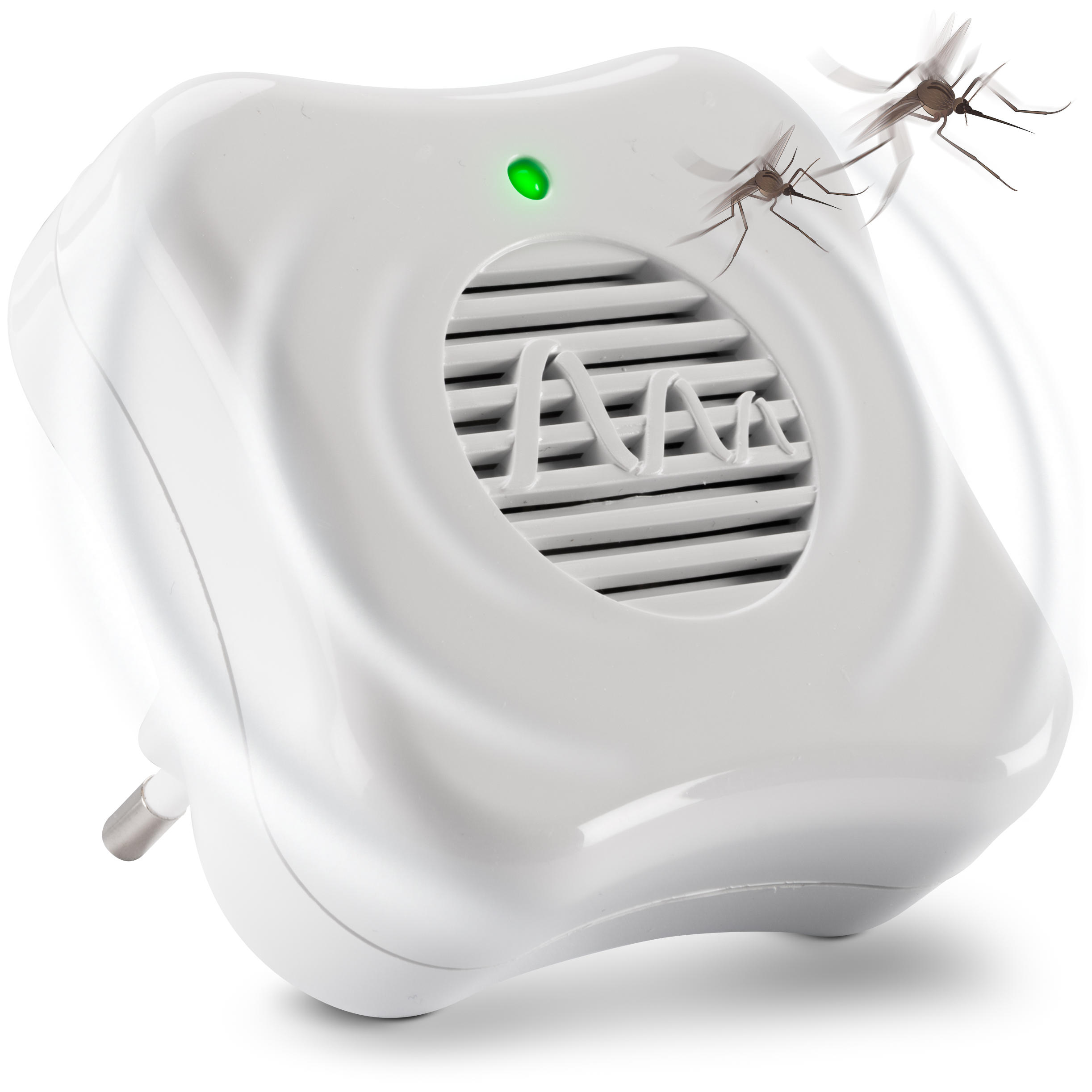 Sonic mosquito repellent plug-in